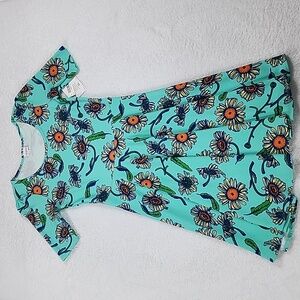 LulaRoe Fit And Flare Floral Nicole Dress New With Tags